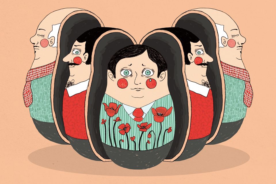 New Irish Writing illustration for March 2025 by Hannah McCormack